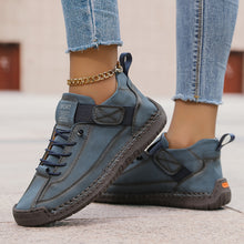 Mia – Sportliche Schnürsneaker für Damen in Marineblau