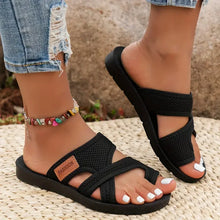 Maja | Bequeme Sandalen mit Ergonomischer Unterstützung in Schwarz