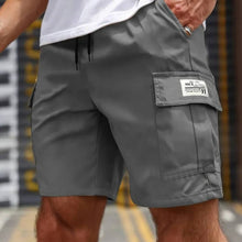 Hans™ | Lockere Cargo Shorts Herren in Grau