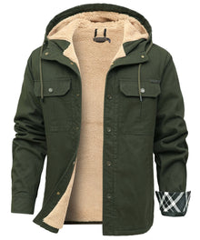Sommerfeld | Fleece-Jacke in ARMY-GRÜN