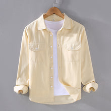 Gerald | Klassisches Frontier-Overshirt in Beige
