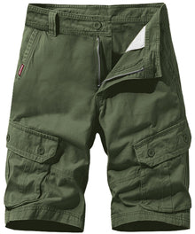 Sommerfeld | Robuste Cargo-Shorts für Herren (1 kaufen, 1 GRATIS dazu) in Armeegrün