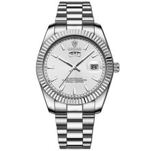 Automatische Luxus-Herrenuhr | Elegantes Design & Präzises Uhrwerk in Silber