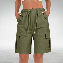 Meicey™ - Bequeme Cargoshorts in Grün
