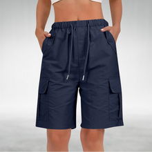 Meicey™ - Bequeme Cargoshorts in Marineblau