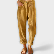Jana - Corduroy-Hose in Gelb