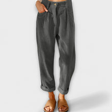 Jana - Corduroy-Hose in Grau
