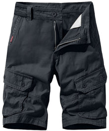 Sommerfeld | Robuste Cargo-Shorts für Herren (1 kaufen, 1 GRATIS dazu) in Schwarz