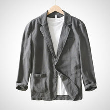 Blazer Herren | Taillierter Schnitt & Reverskragen in Grau