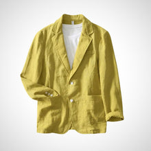 Blazer Herren | Taillierter Schnitt & Reverskragen in Gelb