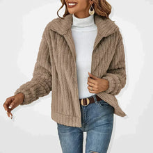 Stacey | Eleganter Cardigan in Khaki