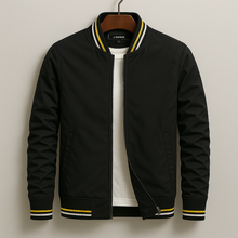 Bomber Jacke Herren | Sportlich & Lässig in Schwarz