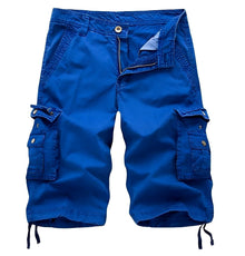 Cargo Shorts Herren | Mehrere Taschen & Entspannter Schnitt in Blau