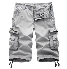 Cargo Shorts Herren | Mehrere Taschen & Entspannter Schnitt in Grau
