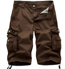Cargo Shorts Herren | Mehrere Taschen & Entspannter Schnitt in Braun