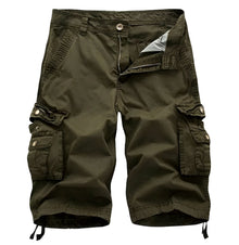 Cargo Shorts Herren | Mehrere Taschen & Entspannter Schnitt in Grün