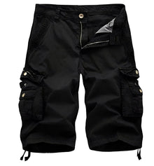 Cargo Shorts Herren | Mehrere Taschen & Entspannter Schnitt in Schwarz