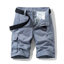 Cargo Shorts Herren | Viele Taschen & Robuster Style in Blau