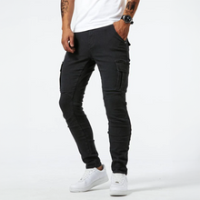 Cargohosen Herren | Slim Fit & Urban in Schwarz