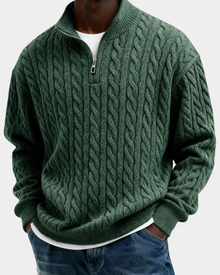 Pullover Herren | Wärmend & Vielseitig in Grün