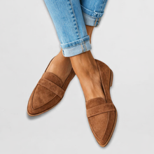 Christa | Damen Loafer Für Frühling in Khaki