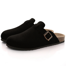 Clogs Damen | Orthopädischer Komfort & sicherer Halt in Schwarz