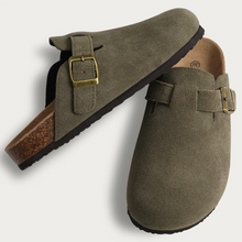 Clogs Damen | Orthopädischer Komfort & sicherer Halt in Grün