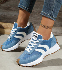 Andrea | Elegante Sneakers für den Alltag in Blau