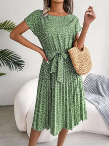 Bianca │ Lässiges Midi-Kleid in Hellgrün