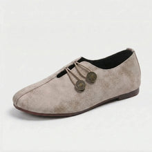 Damen Schuhe | Flacher Komfort & eleganter Minimal-Look in Grau