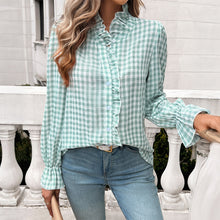 Langarm Bluse Damen | Verspielt & Feminin in Hellblau