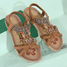 Tunia™ – Orthopädische Boheme-Komfortsandalen für Damen in Braun