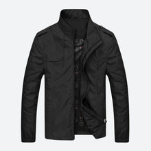 Bomberjacke für Herren in Schwarz
