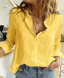 Casual Sommerliche Bluse für Damen in Gelb
