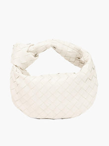 Gewebte Mini-Handtasche Damen | Elegantes Design & Luxuriöser Stil in Hellbraun