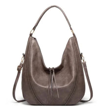 Minerva's Klassische Vielseitigkeit | Vintage Tasche in Grau