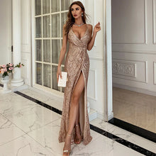Brigitta | Elegantes goldenes Geburtstagskleid in Gold