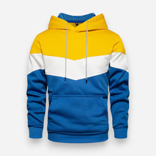 Sportlicher Herren Hoodie mit Kapuze in Gelb
