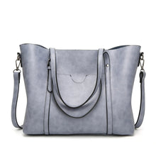 Klara | Luxuriöse Lederhandtasche in Blau