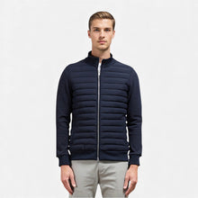 Steppjacke für Herren mit leichter Wattierung in Blau