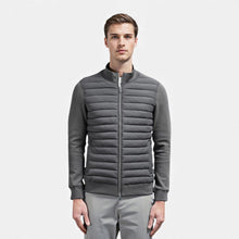 Steppjacke für Herren mit leichter Wattierung in Grau