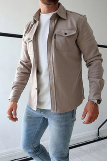 Hemdjacke Herren | Vielseitig & Bequem in Khaki