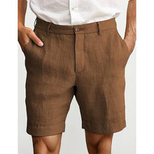 Herren Chinoshorts in Braun