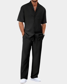 Herren Set | Abgestimmt & Bequem in Schwarz