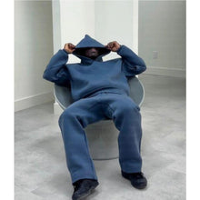 Herren Set | Oversized & Bequem in Blau