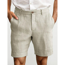 Herren Chinoshorts in Grau