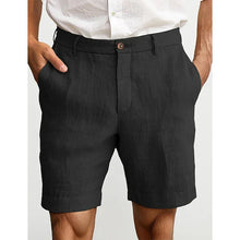 Herren Chinoshorts in Schwarz