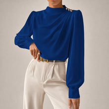 Susan - Stilvolle Bluse mit Komfortabler Passform in Blau