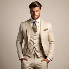 Godfrey - Stilvoller Dreiteiler in Khaki