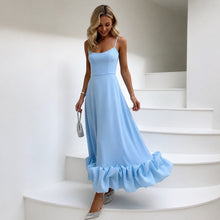 Cecily - Elegantes Midikleid in Blau